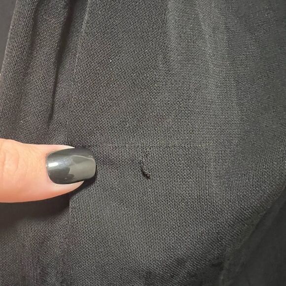 NWT Twelfth Street by Cynthia Vincent | black halter dress Small S Anthropologie - Picture 8 of 10